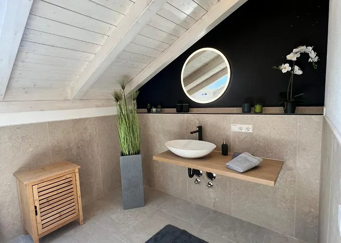 Aparthotel Naehe Muenchen Jacuzzi Grillkota 75 Zoll Tv Dorfen